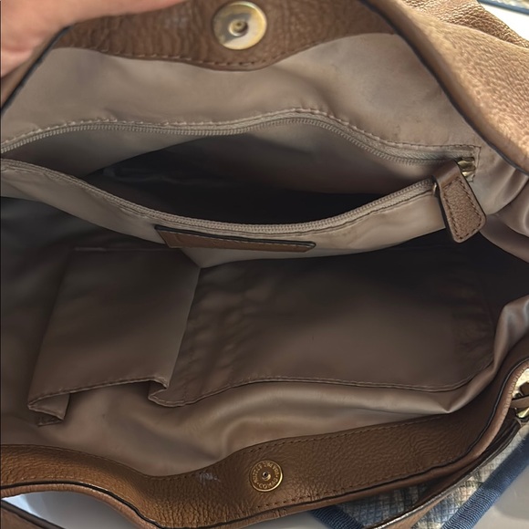 Coach Avery Tan Leather Hobo Bag with Gold Accents No. M1380-F23309 - Picture 12 of 12